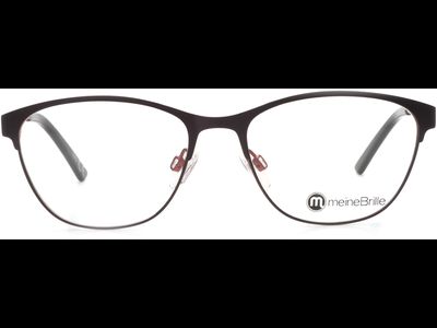meineBrille 04-96020-01, Brombeere/Orange Matt front