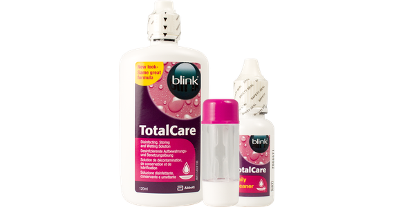 Blink Total Care Twin Pack Flaschen und Kontaktlinsenbehälter - Ansicht 3