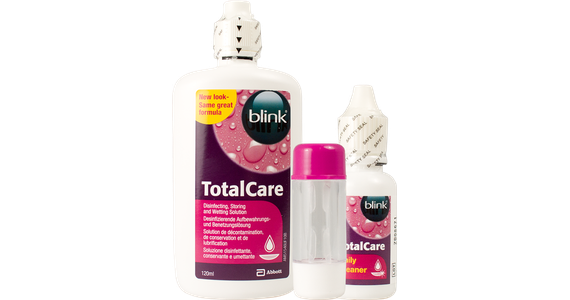 Blink Total Care Twin Pack Flaschen und Kontaktlinsenbehälter - Mening 3