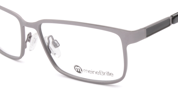 meineBrille 04-69080-02, Dunkel Gun/Schwarz nah - Mening 4