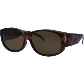 SunRay Sonnenbrille Unisex SunRay 06-71400-01 Überbrille, Havanna matt