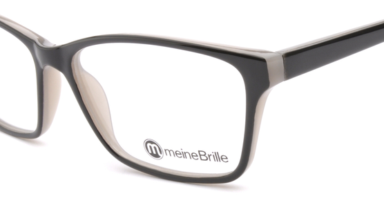 meineBrille 04-69190-02, Schwarz/Milky nah - Ansicht 8