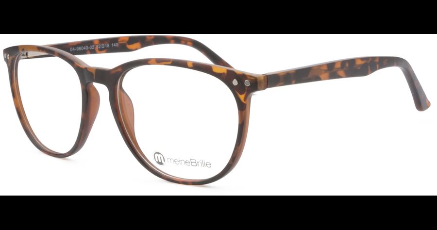 meineBrille 04-96040-02, Dunkel Havanna Matt links