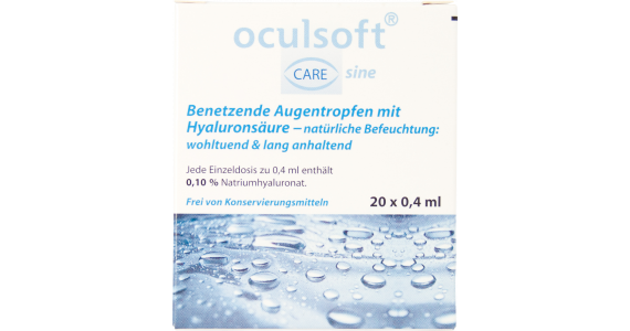 Oculsoft Care sine 20 x 0,4ml