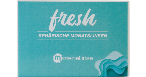 meineLinse fresh sphärische Monatslinsen 3er