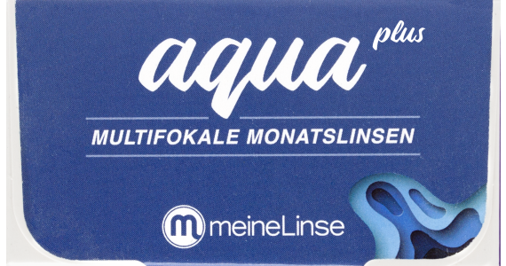 meineLinse aqua plus multifokale Monatslinsen 3er