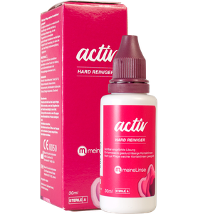 meineLinse activ hard Reiniger Einzelflasche - Ansicht 2