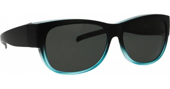 SunRay 06-00320-02 Überbrille, Schwarz/Türkis matt - Mening 5
