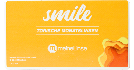 meineLinse smile torische Monatslinsen 3er - Ansicht 2