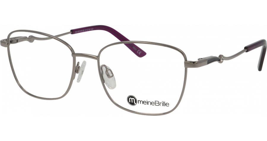 meineBrille Brille Damen meineBrille 04-40120-02, Silber/Blaulila Ansicht 1