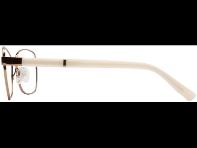 meineBrille 04-06020-01, Kupfergold/Alabaster Seite