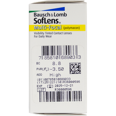 SofLens multifocal 6er - Ansicht 3