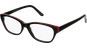 meineBrille 04-69030-02, Schwarz/Rot