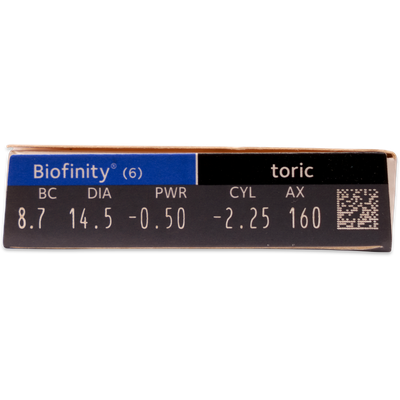 Biofinity toric 6er - Ansicht 3