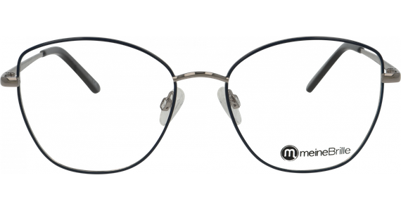 meineBrille 04-40110-03, Dunkelblau/Silber glänzend - Mening 5