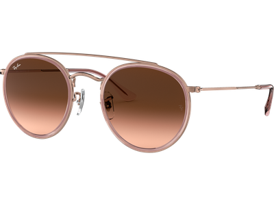 Ray-Ban Sonnenbrille Unisex Ray-Ban Round Double Bridge RB3647N 9069A5 51 Ansicht 3