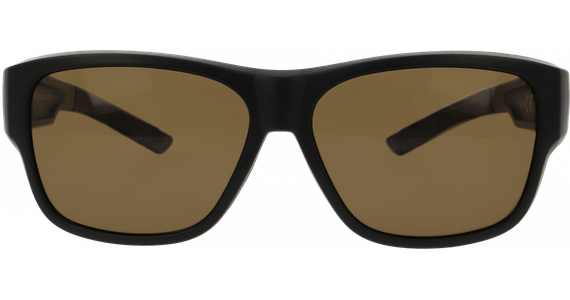 SunRay 06-00310-01 Überbrille, Schwarz/Carbon, Braun matt - Mening 4