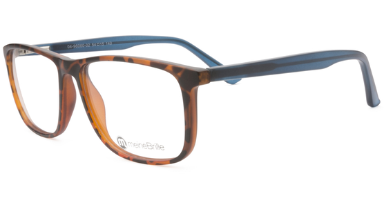 meineBrille 04-96060-02, Havanna/Petrolblau Matt links - Ansicht 2