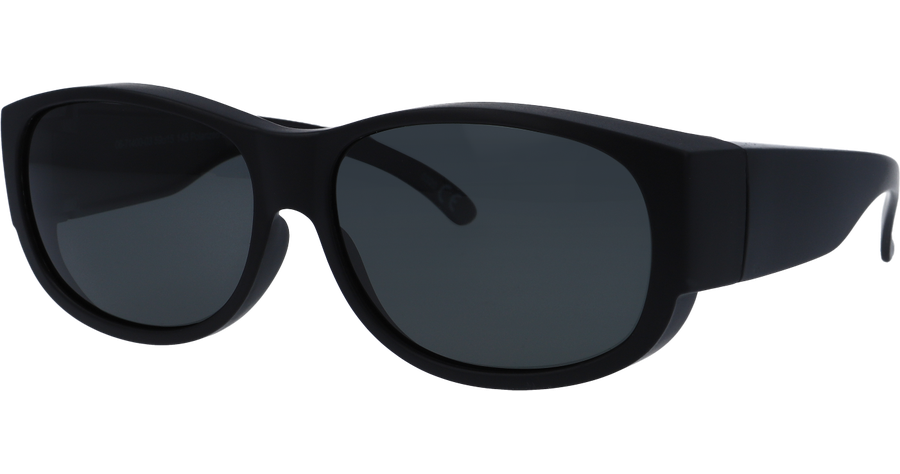 SunRay Sonnenbrille Unisex SunRay 06-71400-03 Überbrille, Schwarz matt Mening 1
