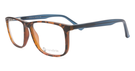 meineBrille 04-96060-02, Havanna/Petrolblau Matt links - Ansicht 2