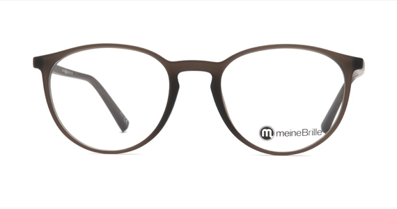 meineBrille 04-79010-02, Erdbraun Matt front - Mening 3