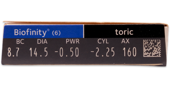 Biofinity toric 6er - Mening 4