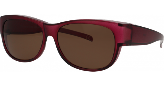 SunRay 06-00320-01 Überbrille, Aubergine matt - Mening 2