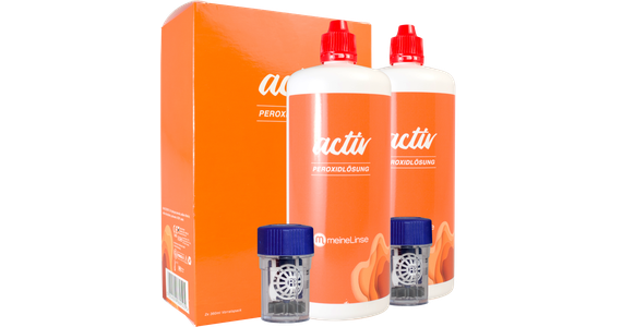 meineLinse activ Peroxidlösung Doppelpack