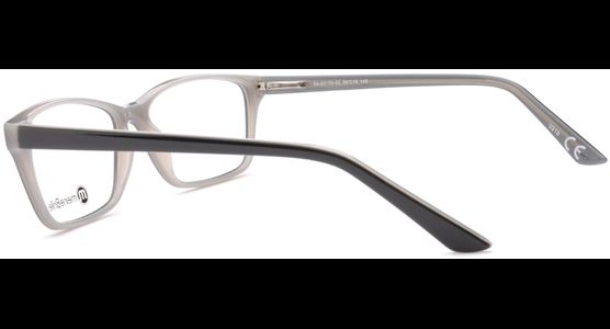 meineBrille 04-69190-02, Schwarz/Milky seite - Ansicht 4