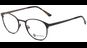 meineBrille 04-79000-02, Schwarz/Nougat Matt