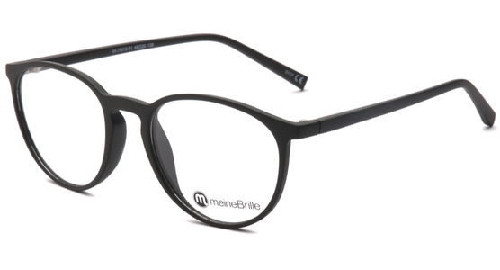 meineBrille 04-79010-01, Schwarz Matt links - Ansicht 2