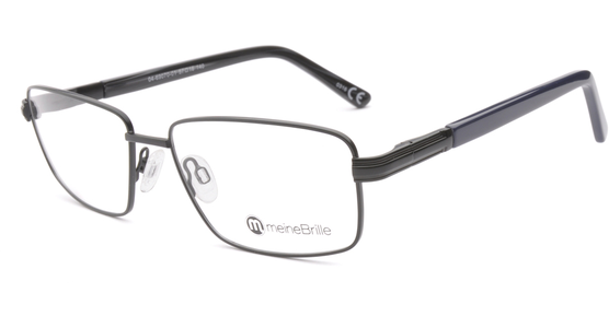 meineBrille 04-69070-01, Schwarz/Dunkel Blau links - Ansicht 2